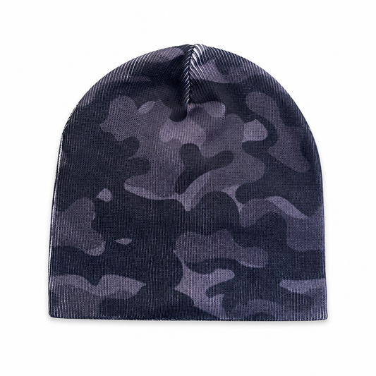 Black Camo Beanie