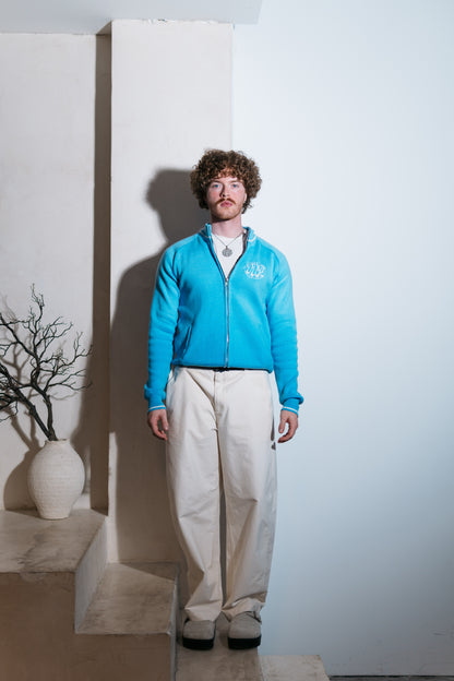 POLAR BLUE KNIT SWEATER